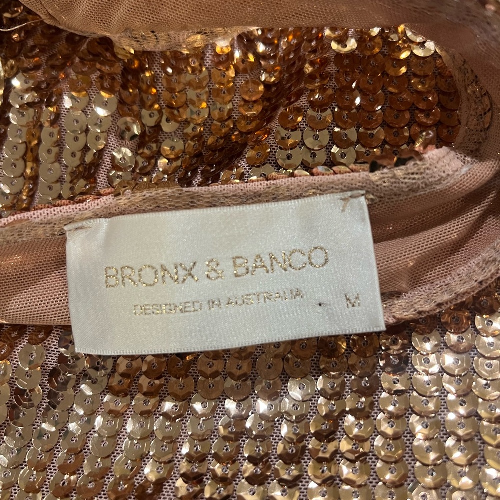 Gold Sequin Dress